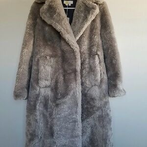 Boden Soft Gray Teddy Jacket